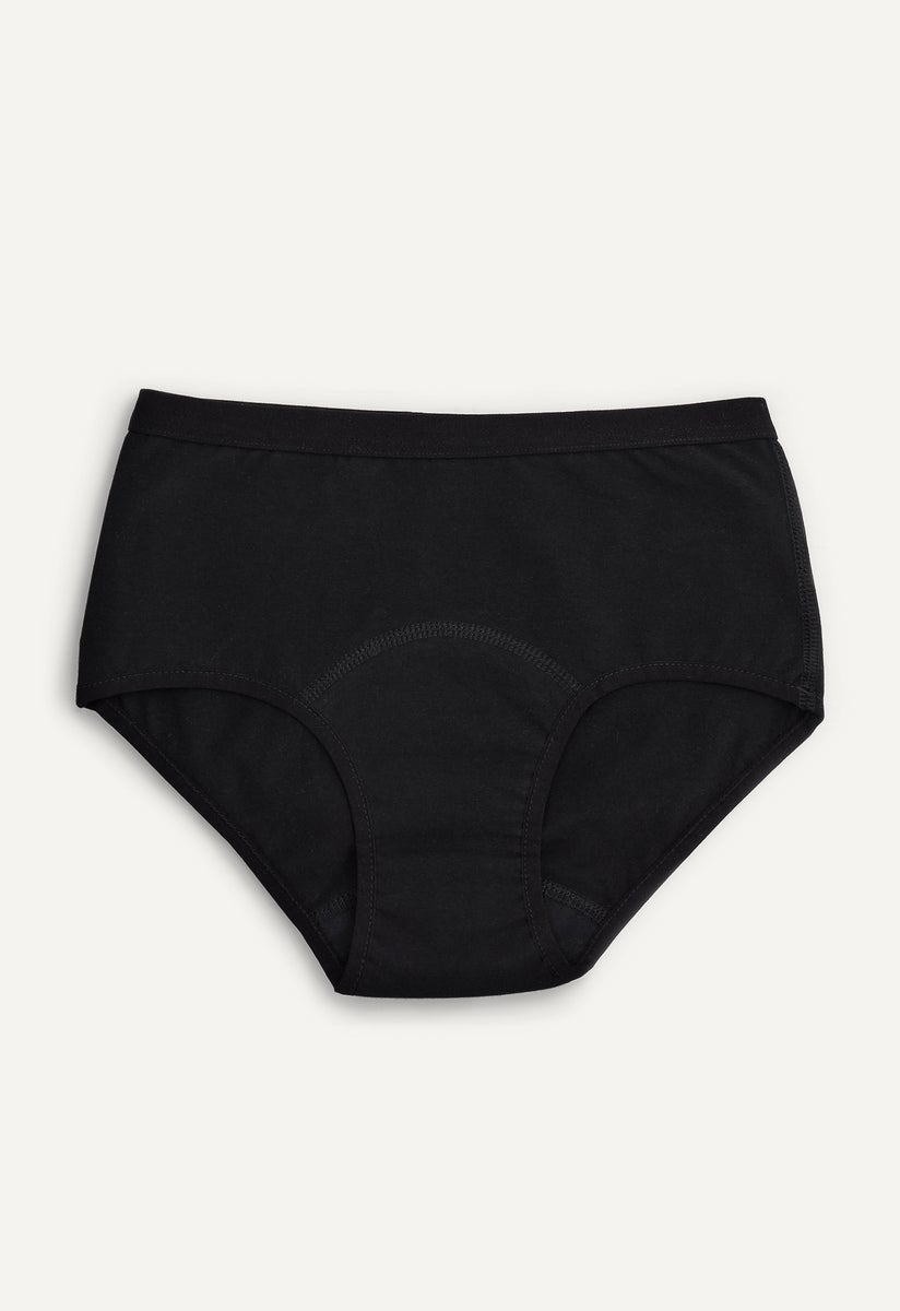 Period Underwear - Hipster - Light flow - Black