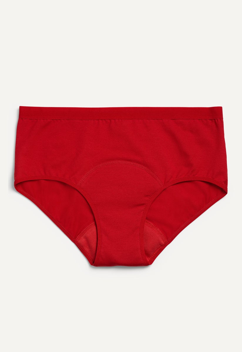 Period Underwear - Hipster - Medium flow - Red