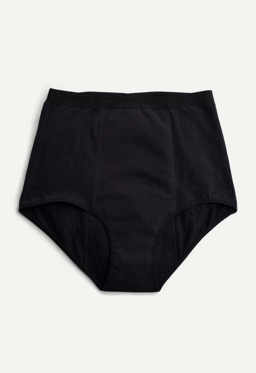 Period Underwear - High waist - Light flow - Black