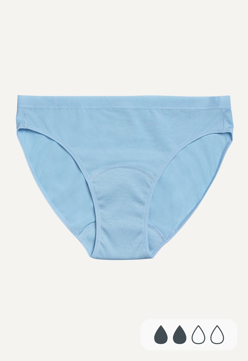 Period Underwear for girls - Light flow - Light Blue