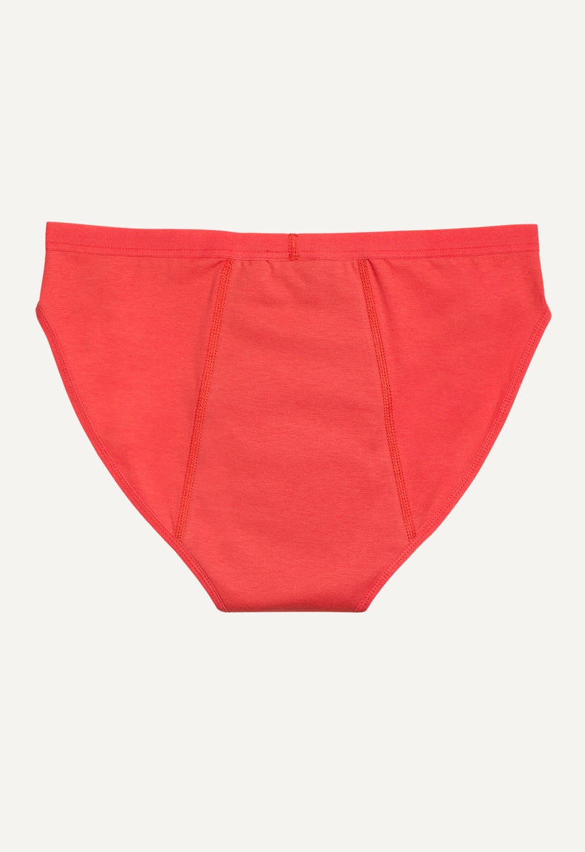 Period Underwear for girls - Heavy flow - Bright Red