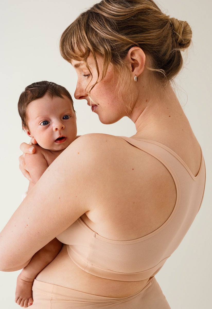 Essential maternity and nursing bra - Beige