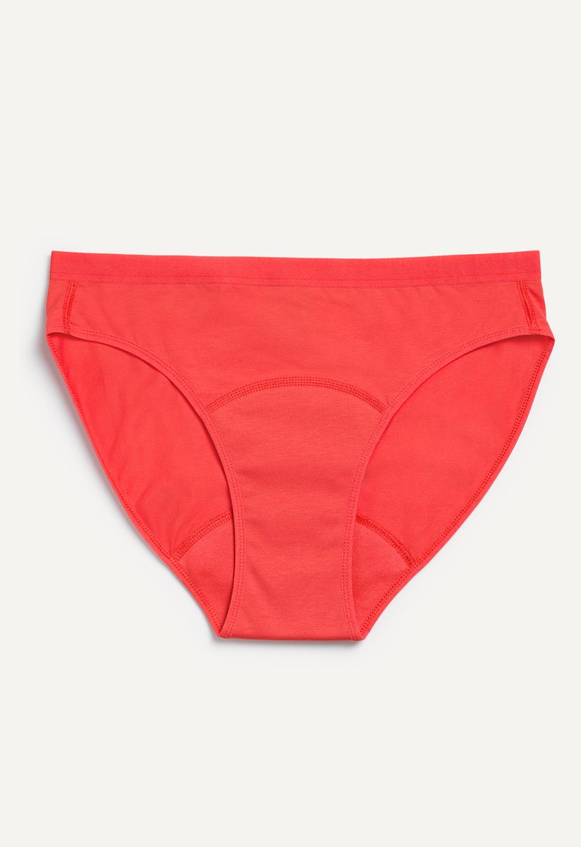 Period Underwear for girls - Medium flow - Bright Red