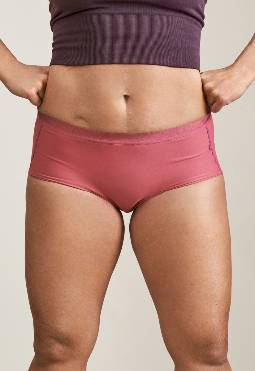 Periodenunterwäsche - Hipster Seamless - Saugstärke Lightest - Rosa