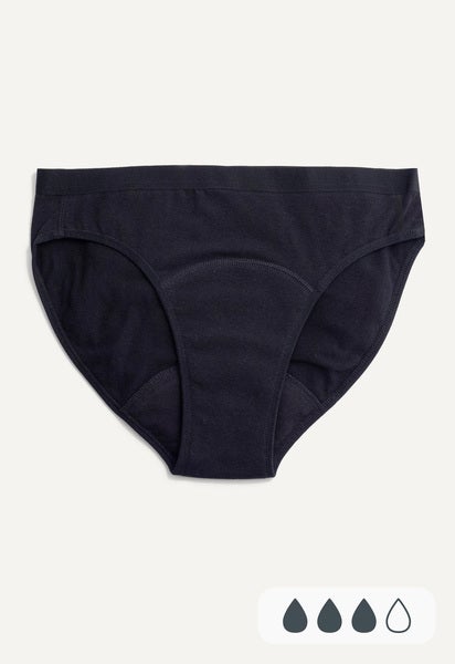 Period Underwear for girls - Medium flow - Black