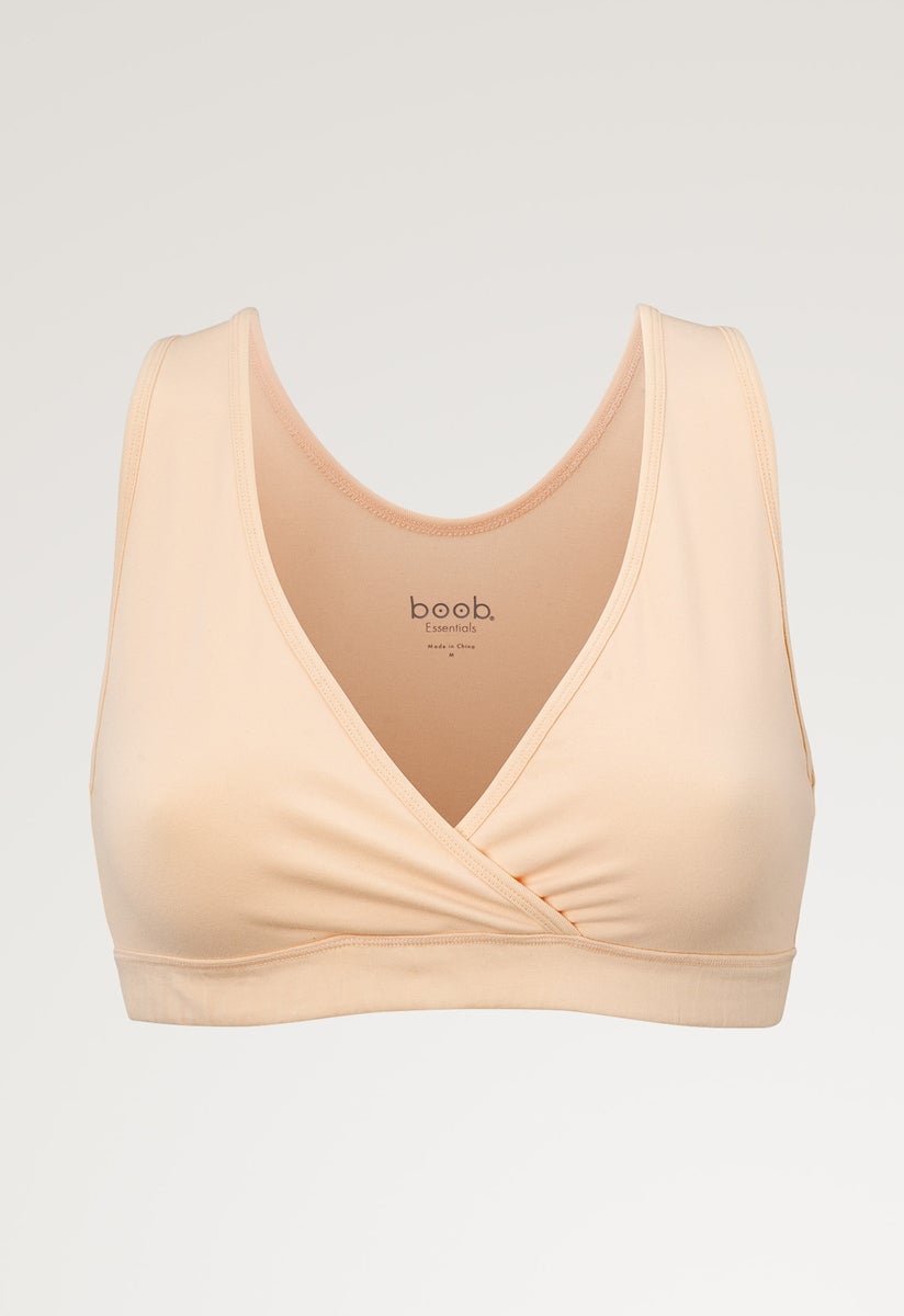 Essential maternity and nursing bra - Beige/Apricot