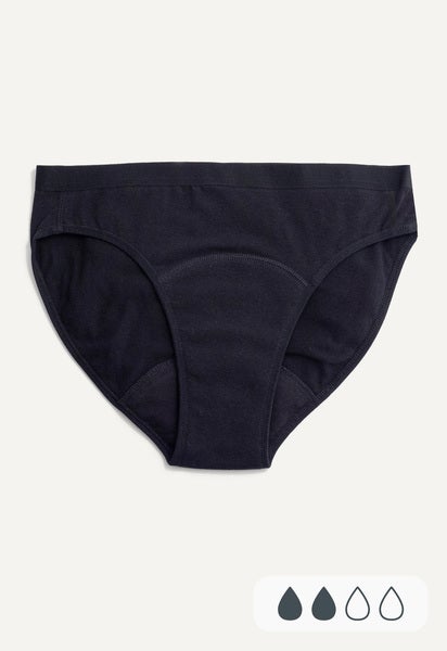 Period Underwear for girls - Light flow - Black