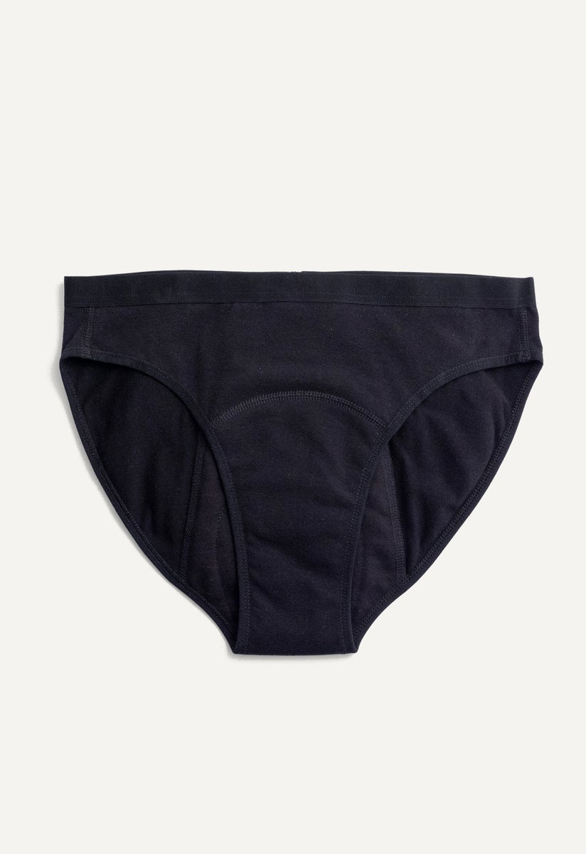 Period Underwear - Bikini - Heavy flow - Black