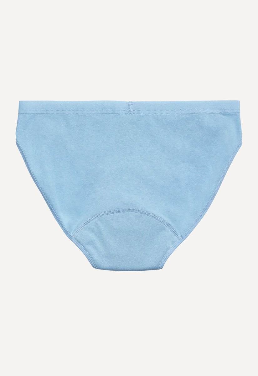 Period Underwear for girls - Medium flow - Light Blue