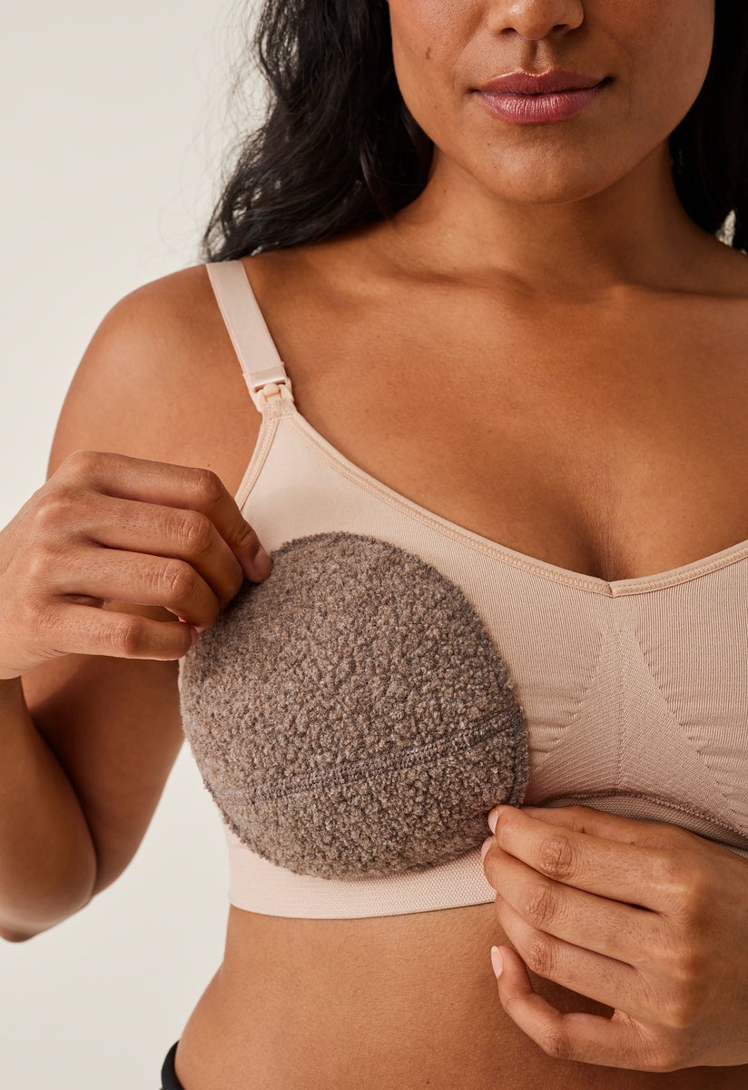 Breast warmers recycled wool